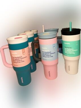 NEW!!! Owala Insulated Travel Tumbler - 
2 Pink Ones 
NEVER USED $29 Each